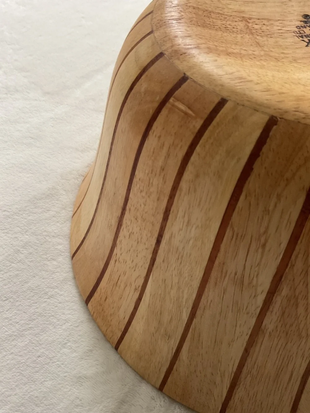 Dansk Jens Quistgaard Teak Staved Salad Bowl Set 13” Servers Danish Modern MCM